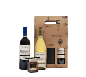 מארז חג מונטסאנו זוגי  עם מפיץ ריח  פסח 2026